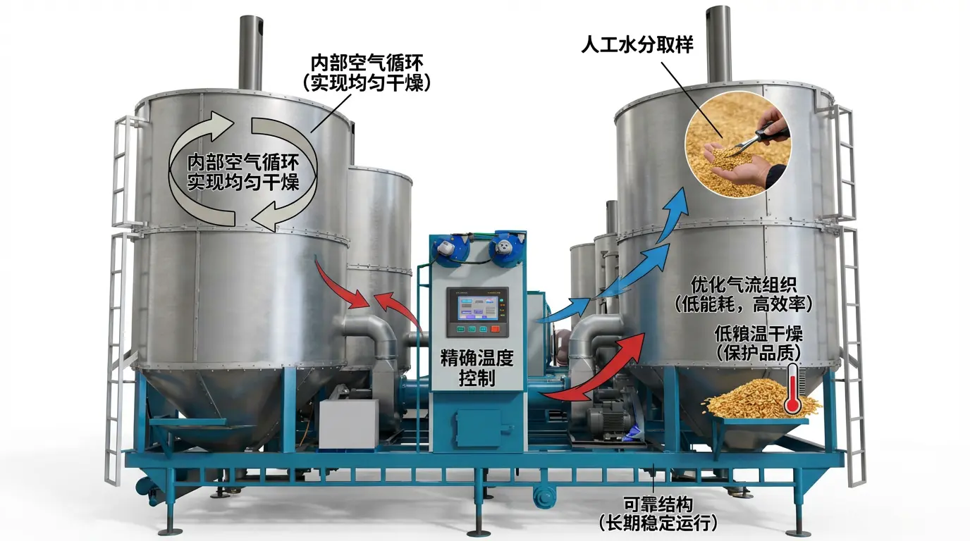 Grain Dryer Features